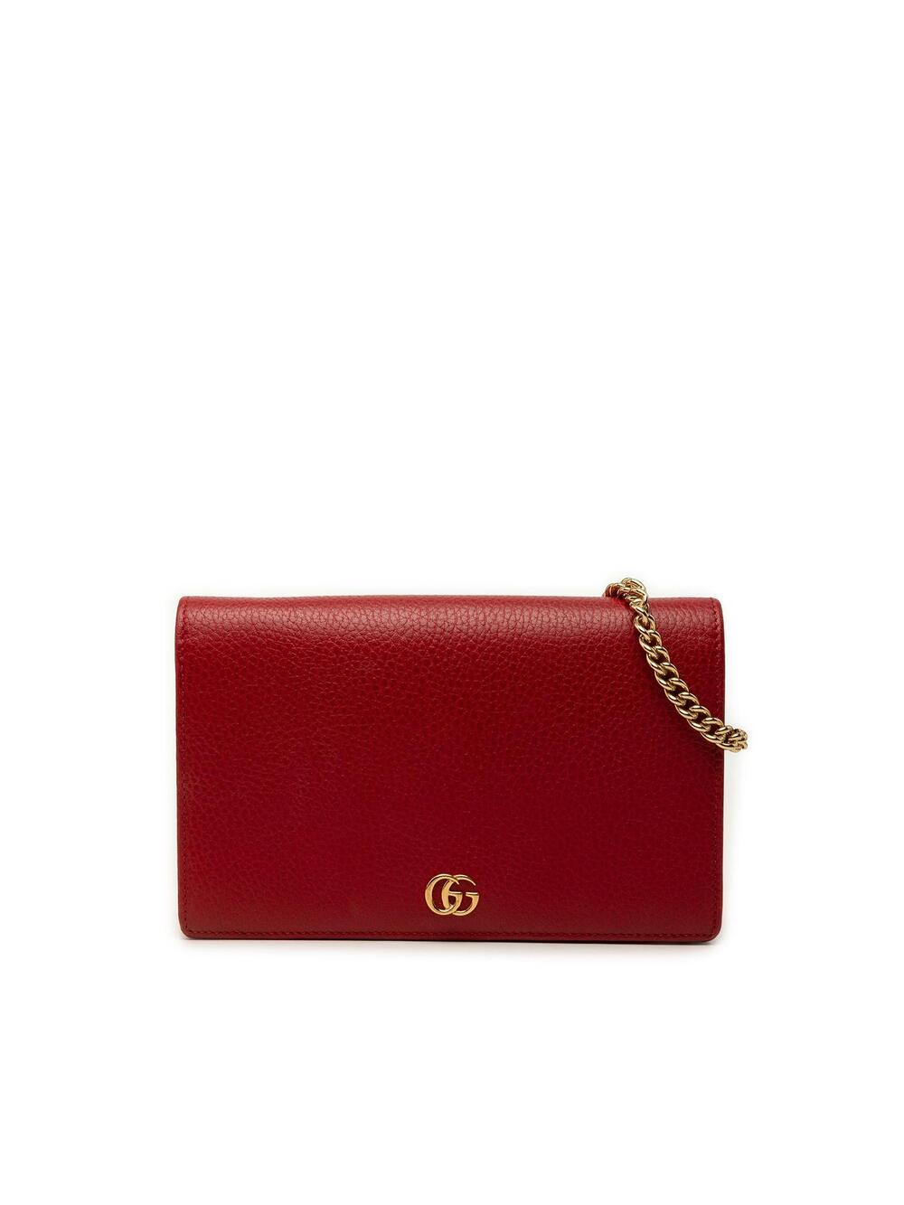 Gucci Gg Marmont Leather Wallet On #350495G71B